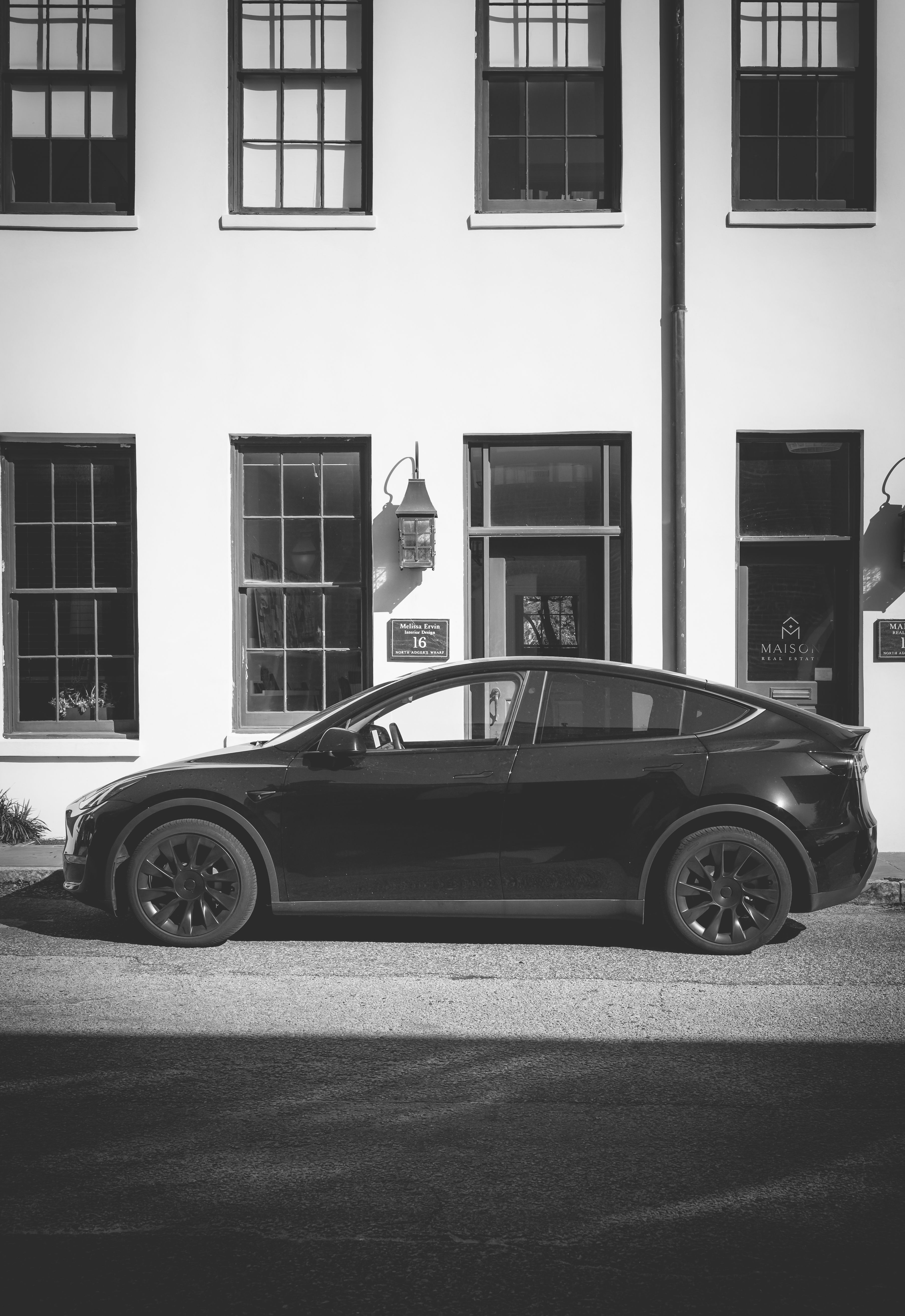 Tesla Model Y in black &ndash; premium electric private ride